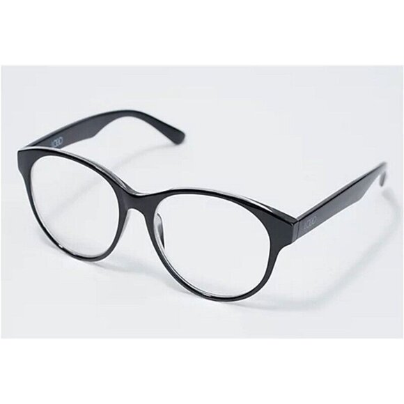 NWT LOGO Lori Goldstein Retro Round Readers Black 2.5 #78221 - Picture 1 of 4